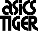 ASICS Tiger logo signaling the performance brand as a partner that stocks The Lab cleaning and protection products for runners