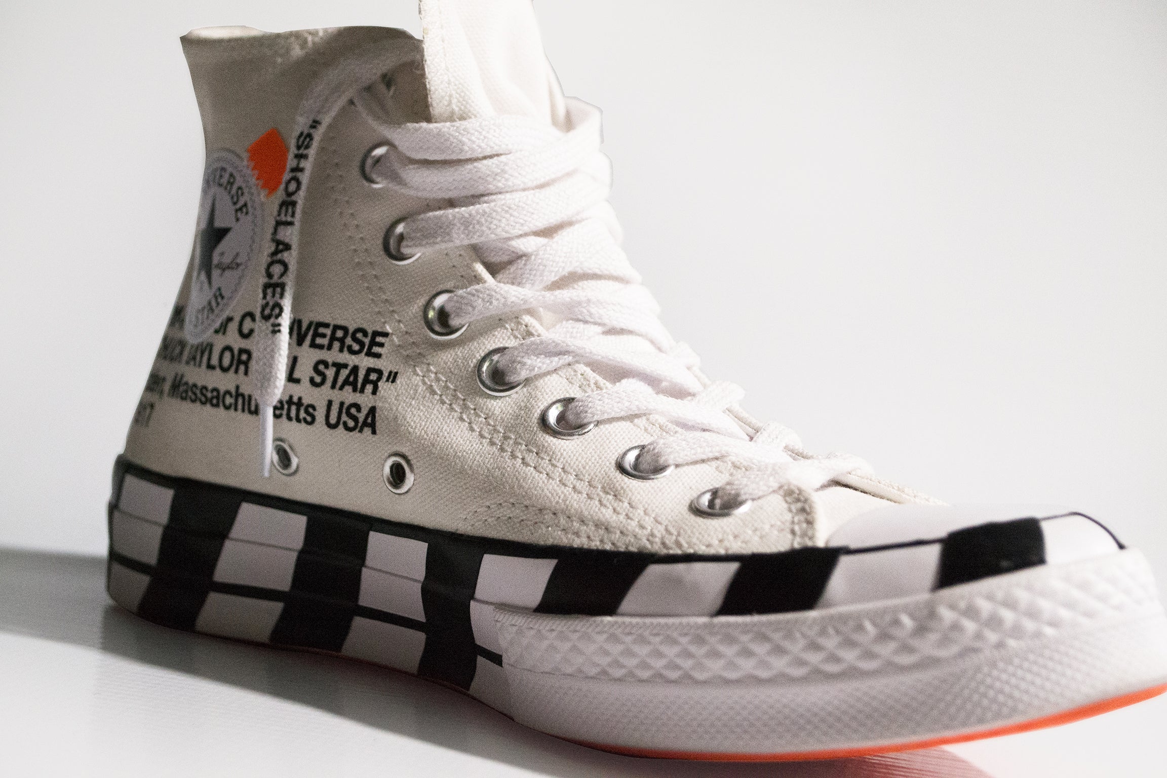 How To Clean White Converse x Off-White Chuck 70