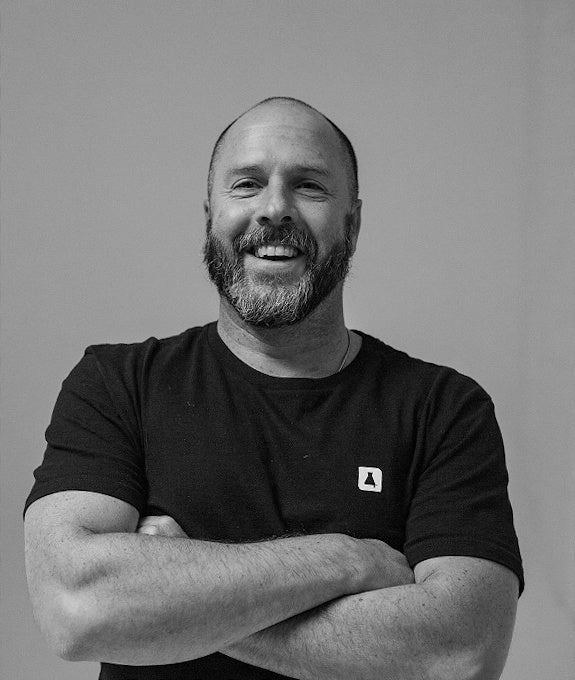 Opening chapter of The Lab brand story, a wide visual capturing the founding vision that launched a sneaker care startup into the world