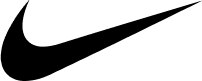 Nike swoosh logo confirming the global sportswear leader as a brand whose sneakers are trusted by The Lab for ongoing maintenance