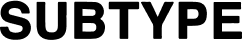 Subtype store logo marking the sneaker and lifestyle retailer as a partner offering The Lab to a community passionate about kicks